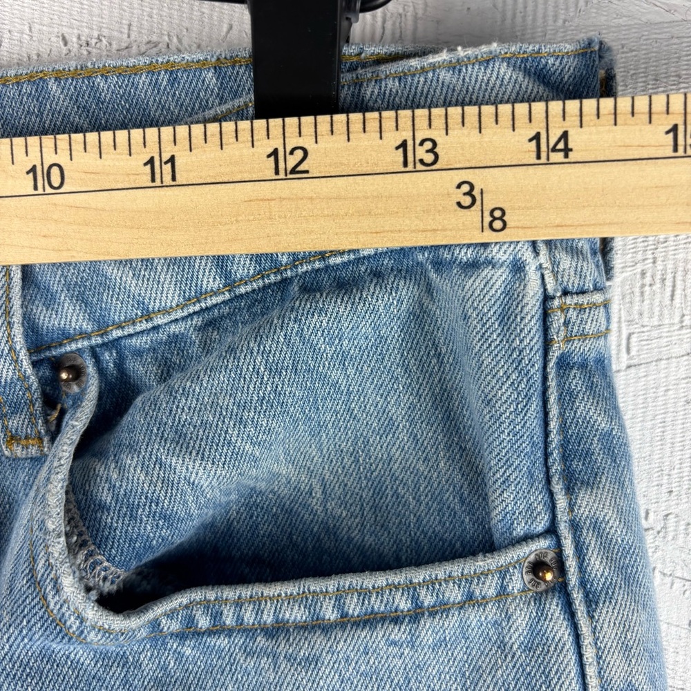 BDG Urban Outfitters Pax Two-Tone Blue Denim Jeans High Rise 90s Sz 29 - Picture 7 of 12